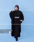 عبا زنانه شیک مدل حدیث سوزن دوزی مزون نجما