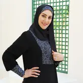 هد شال ست عبای رز مشکی