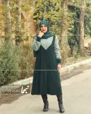 پالتو آستر دار زنانه شانل بافت مدل دل ناز نجما