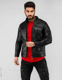 فروش دیجیتال کاپشن چرم مردانه Alvin17102