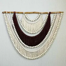 دیوارکوب لایه ای مکرومه