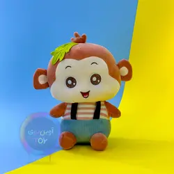 عروسک میمون برگ به سر