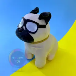 عروسک سگ لاکچری