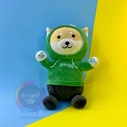 عروسک بالشتی سگ هودی پوش