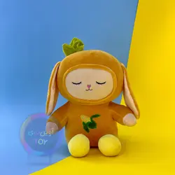 عروسک خرگوش لباس ذرتی