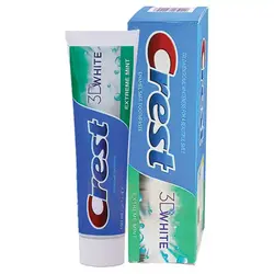 خمیر دندان سفید کننده کرست مدل 3D White رایحه نعنا خنک حجم 100 میل