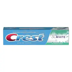 خمیر دندان سفید کننده کرست مدل 3D White رایحه نعنا خنک حجم 100 میل