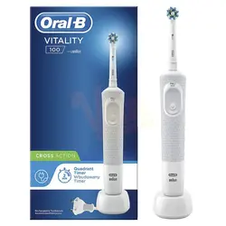 مسواک برقی اورال بی Vitality 100 Cross Action