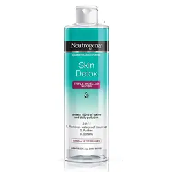 میسلار واتر نوتروژینا مدل Skin Detox حجم 400 میل