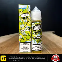 جویس طعم سیب سبز یخ برند بازوکا !BAZOOKA