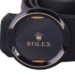 کمربند پسرانه چرم مصنوعی مدل رولکس