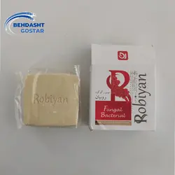 صابون روبیان مدل گوگرد حاوی عصاره بذر اسپند وزن 100 گرمی