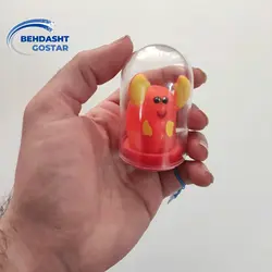 کاندوم عروسکی فانی طرح خرچنگ نارنجی بسته 1 عددی