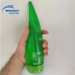 ژل ضد چروک سودا مدل لیفتینگ آلوئه ورا حجم 200 میلی لیتر