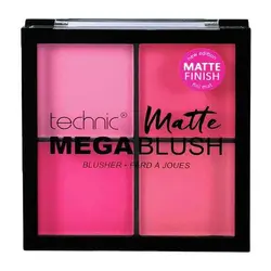 پالت رژگونه تکنیک technic مدل MEGA BLUSH | مات 4 رنگ - یولایف بیوتی