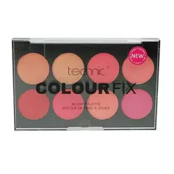 پالت رژگونه تکنیک Technic مدل کالر فیکس Color Fix | مات، پیگمنت فشرده - یولایف بیوتی