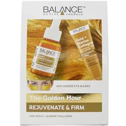 خرید پک جوانساز گلد کلاژن بالانس BALANCE | دور چشم و سرم گلد کلاژن - یولایف بیوتی