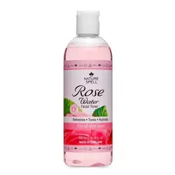 خرید تونر گل رز نیچر سپل Nature Spell مدل رز واتر Rose Water حجم 200 میل |مناسب انواع پوست - یولایف بیوتی