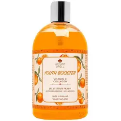 خرید و قیمت ژل دوش (شامپو بدن) نیچر سپل nature spell مدل YOUTH BOOSTER حجم 500 میل | حاوی ویتامین سی کلاژن