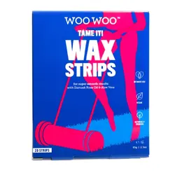 خرید و قیمت نوار مو بر WOOWOO مدل WAX STRIPS تعداد 20 عدد
