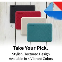 هارد اکسترنال توشیبا مدل Canvio Advance ظرفیت 2 ترابایت