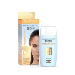 ضد آفتاب ایزدین بی رنگ فیوژن واتر ISDIN Fusion Water Fotoprotector ISDIN Fusion Water SPF 50 - شهرمن