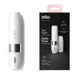 اپیلاتور صورت بانوان براون مدل Hello Face Braun women's face epilator, Hello Face model - شهرمن
