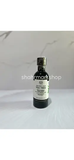 ژل شستشو صورت چای سبز تی تیری بادی شاپ THE BODY SHOP Tea Tree Facial Wash - شهرمن