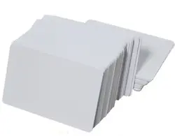 کارت خام PVC جوهر افشان (براق)
