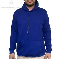 هودی مردانه مدل ساده رنگ آبی