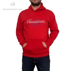 هودی مردانه قرمز مدل club