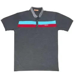 تیشرت یقه دار رنگ تیره