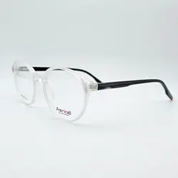 فریم عینک طبی مردانه-زنانه کائوچو نیمه گرد برند Eyewear کد ۱۷۱۴