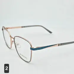 عینک طبی زنانه فتوکرومیک فلزی دسته فنری برند Spinoza  کد ۱۶۸۸