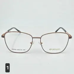 عینک طبی زنانه فتوکرومیک فلزی دسته فنری برند Spinoza  کد ۱۶۸۸