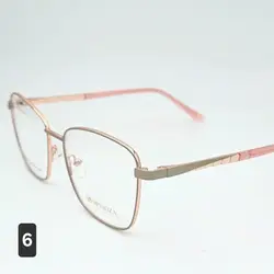 عینک طبی زنانه فتوکرومیک فلزی دسته فنری برند Spinoza  کد ۱۶۸۸
