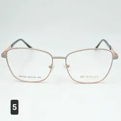 عینک طبی زنانه فتوکرومیک فلزی دسته فنری برند Spinoza  کد ۱۶۸۸