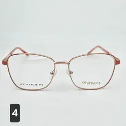عینک طبی زنانه فتوکرومیک فلزی دسته فنری برند Spinoza  کد ۱۶۸۸