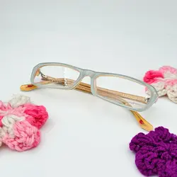 عینک طبی فتوکرومیک دسته از داخل فلز با روکش کائوچو کد ۱۴۷۴