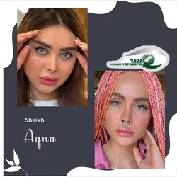 لنز طبی رنگی برند sheikh (شیخ)