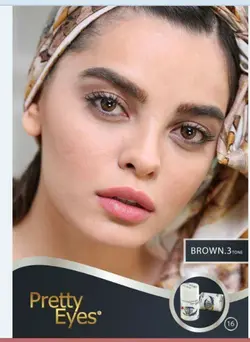لنز رنگی مارشال ( pretty eyes )