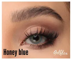 لنز تماسی رنگی برند ژل فلکس