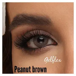 لنز تماسی رنگی برند ژل فلکس