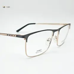 عینک طبی مردانه-زنانه برند VINCENZO فلزی مشکی طلایی کد ۱۷۹۷