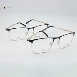عینک طبی مردانه-زنانه برند VINCENZO فلزی مشکی طلایی کد ۱۷۹۷