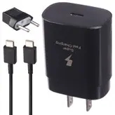 شارژر دیواری فست شارژ Samsung EP-TA800 3A 25W + کابل دوسر تایپ سی