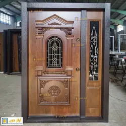 درب ضد سرقت لابی راش مدل پلازا - تولید کننده درب ضد سرقت