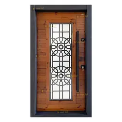 درب ضد سرقت ترمو مدل جانان - تولید کننده درب ضد سرقت