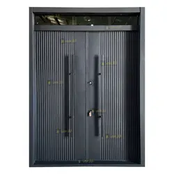 درب ضد سرقت لابی فلزی مدرن مدل سویل - تولید کننده درب ضد سرقت