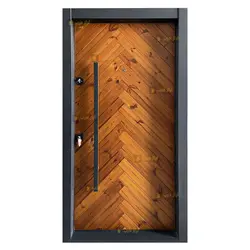 درب ضد سرقت ترمو مدل حصیری - تولید کننده درب ضد سرقت